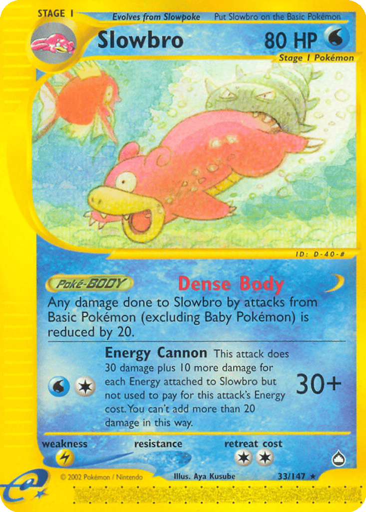 Slowbro card