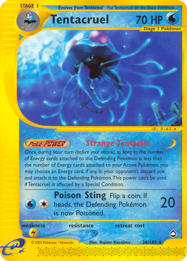 Tentacruel card