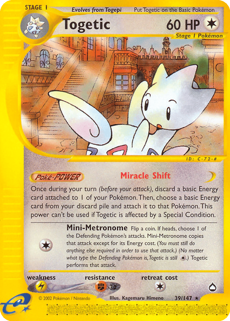 Togetic card