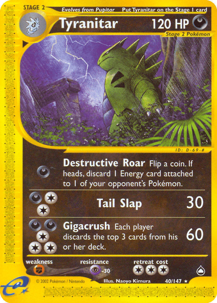 Tyranitar card