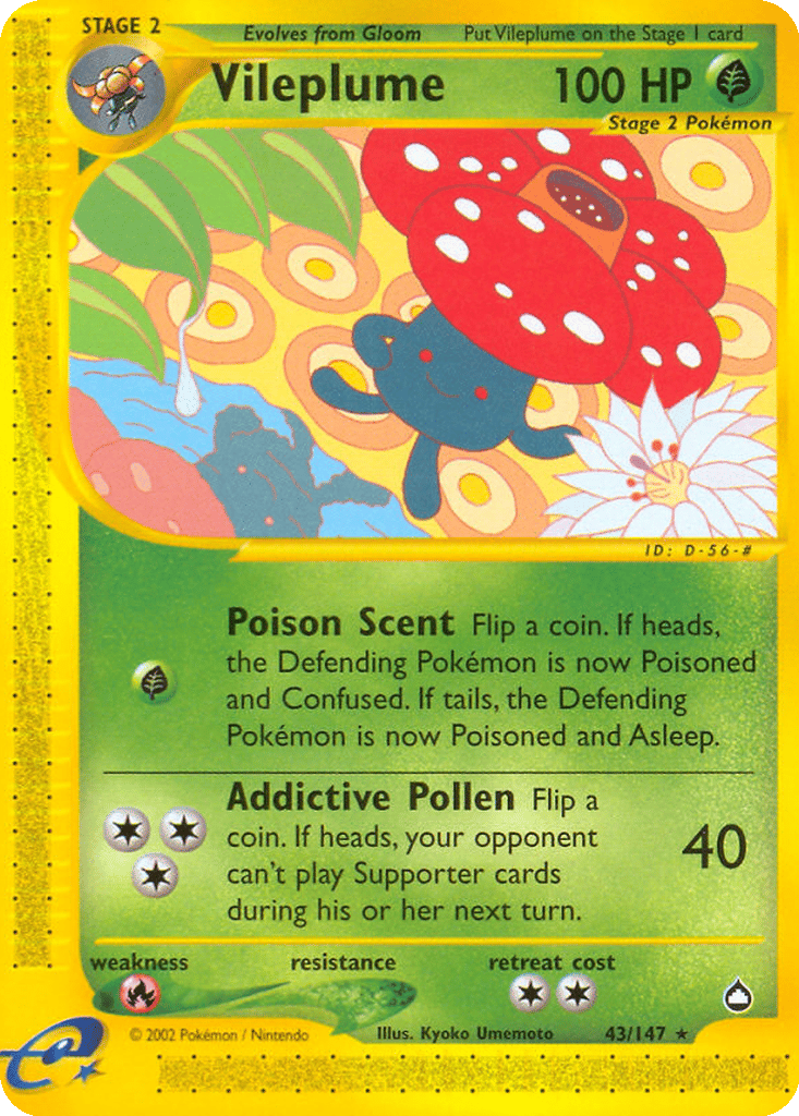 Vileplume card