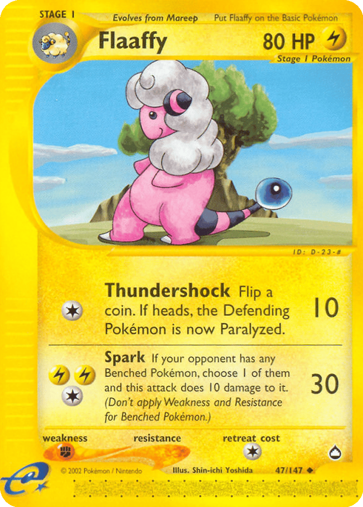 Flaaffy card