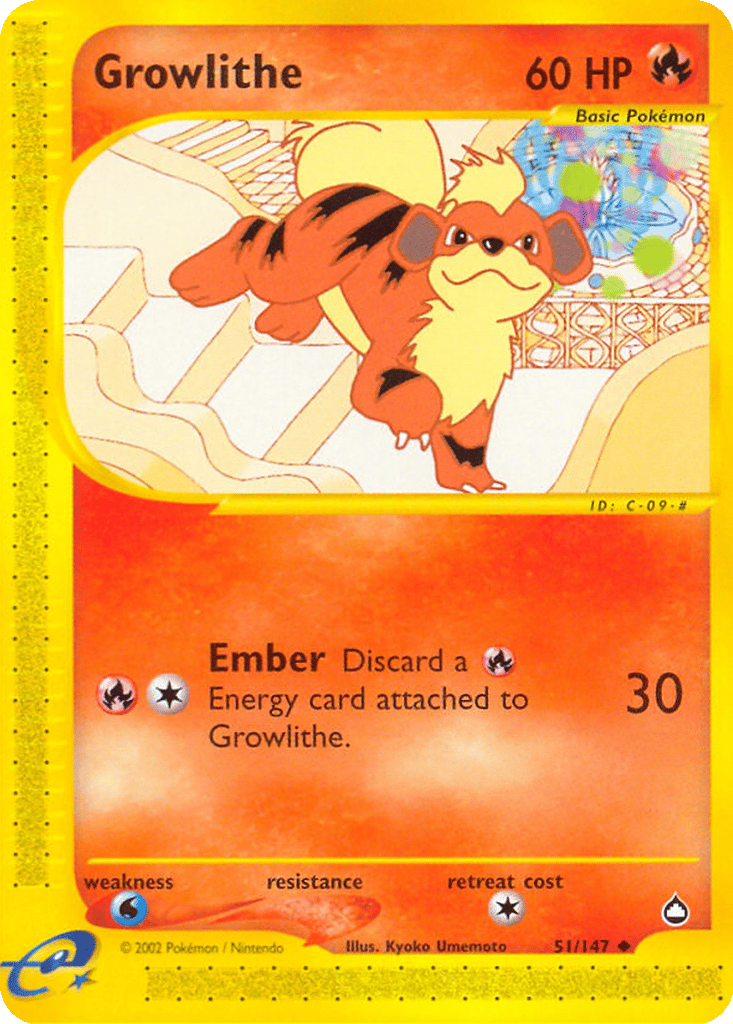 Growlithe card