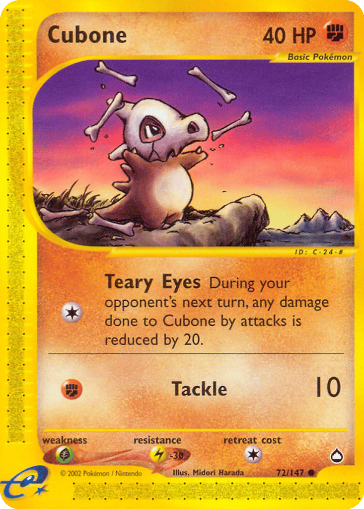 Cubone card