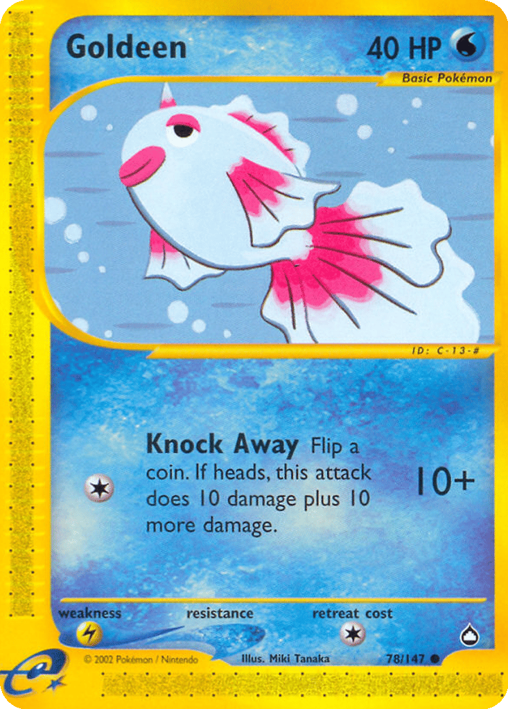Goldeen card