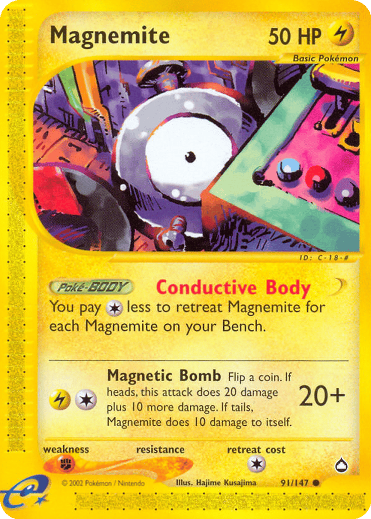 Magnemite card