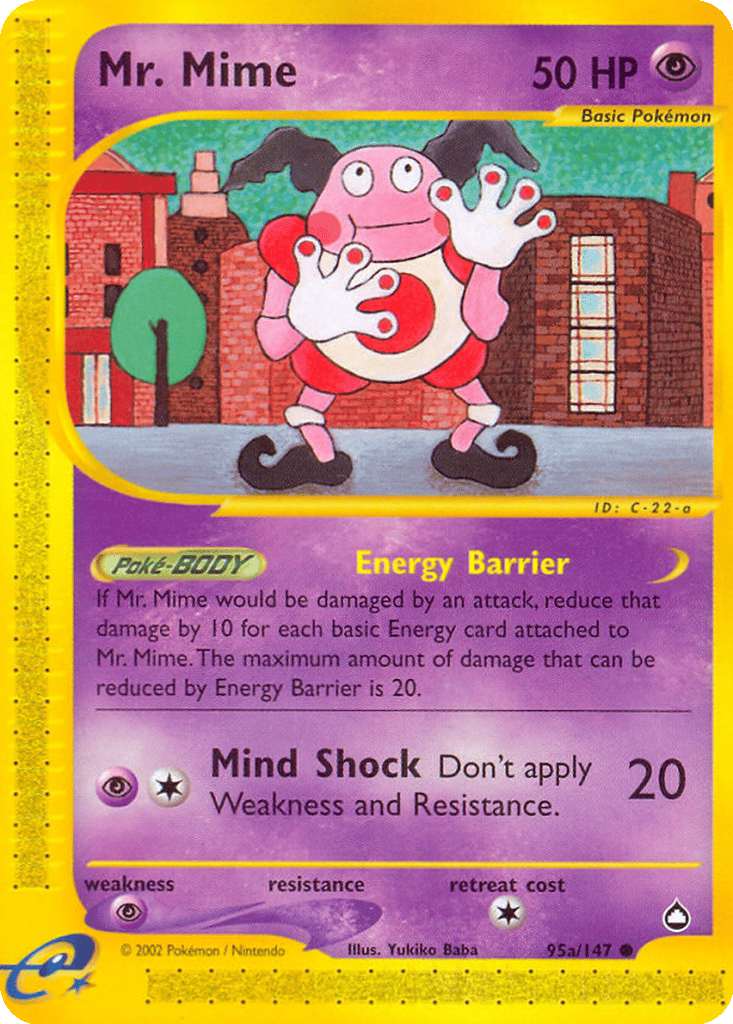 Mr. Mime card