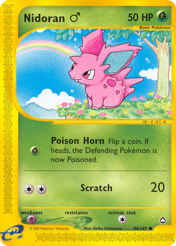 Nidoran ♂ card