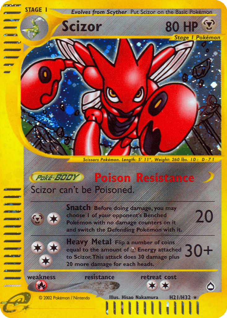 Scizor card
