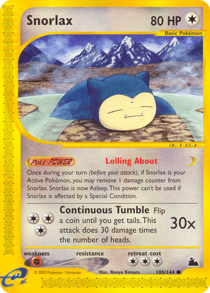 Snorlax card