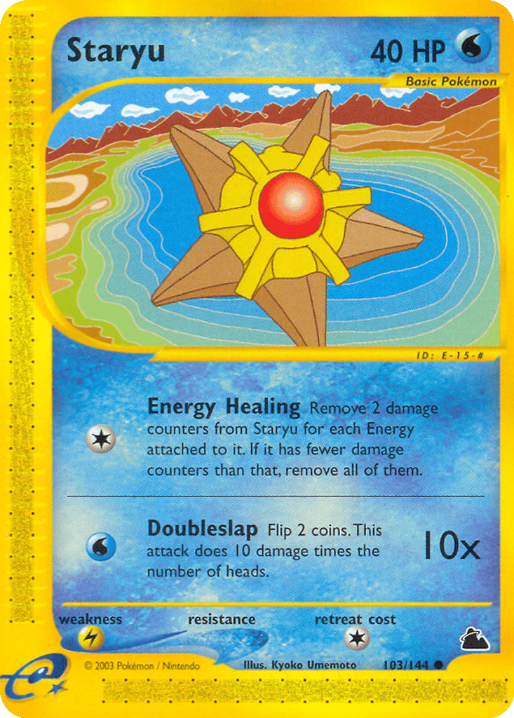 Staryu card