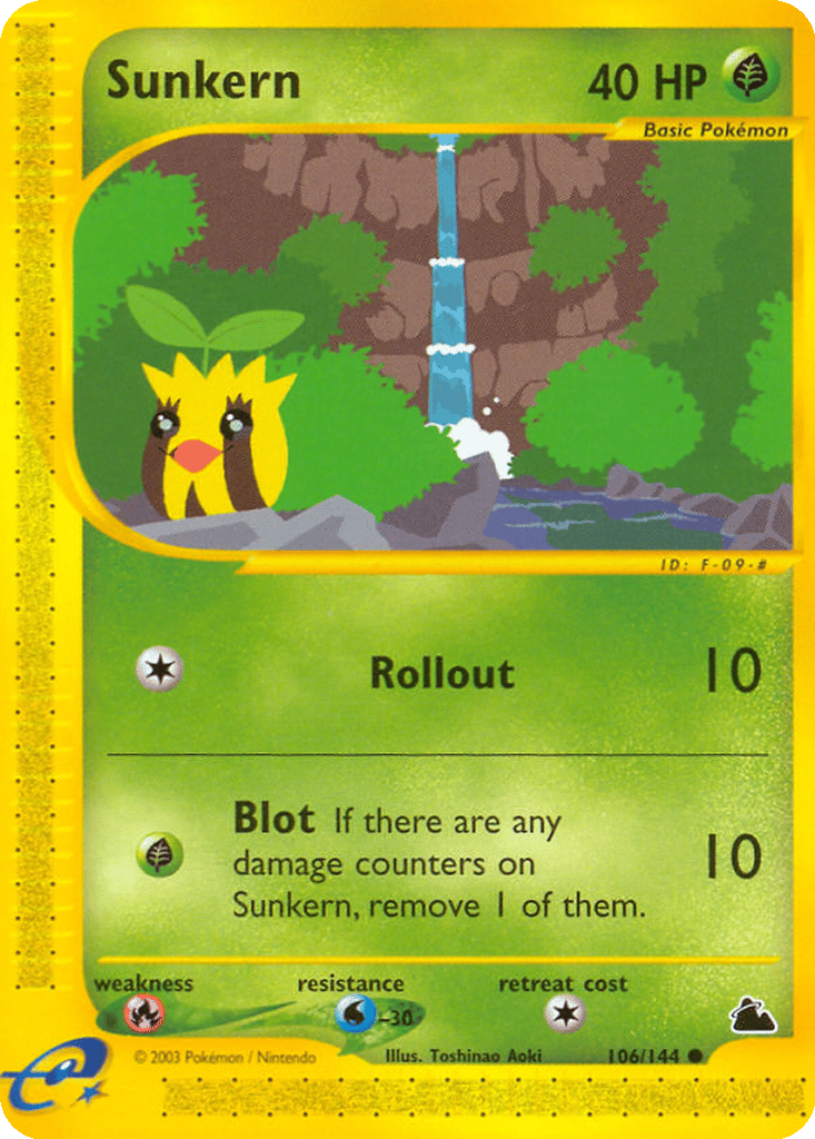 sunkern pokemon card Sunkern Cards | Dex
