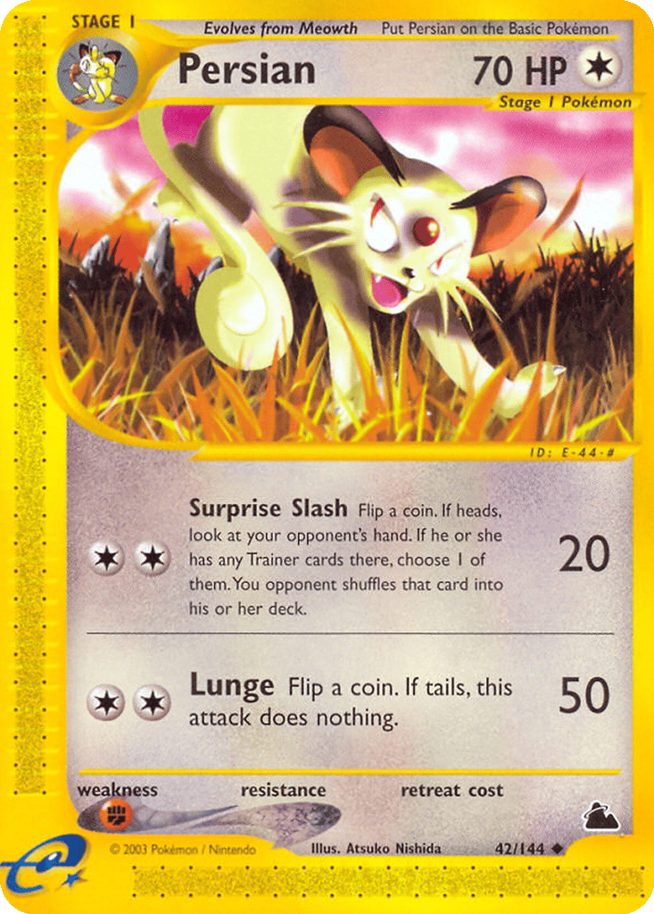 Persian card