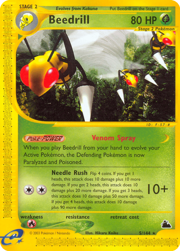 Beedrill card