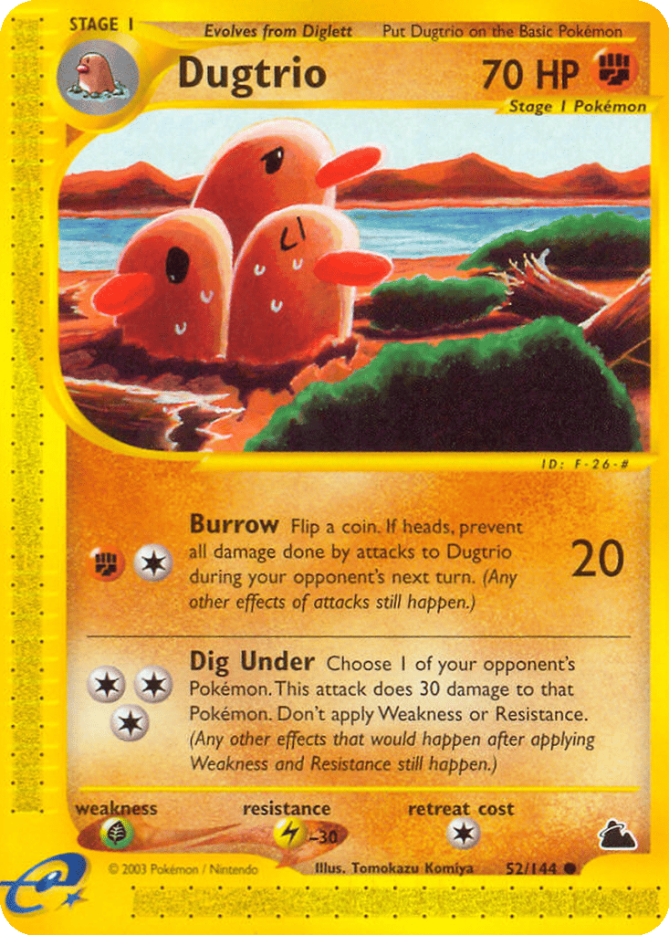 Dugtrio card