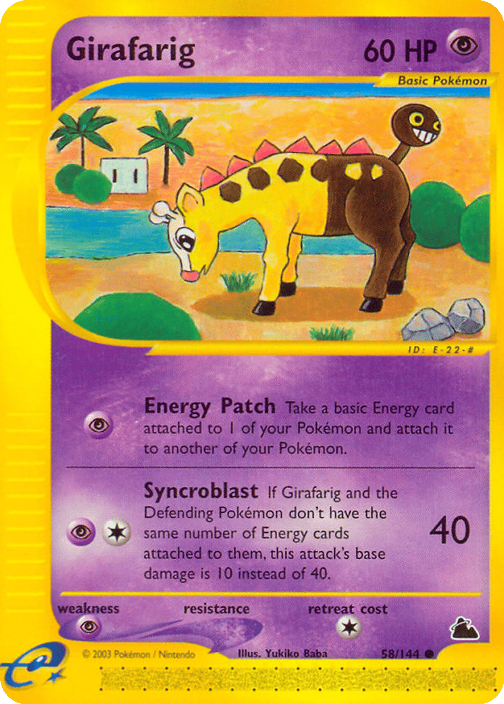 Girafarig card