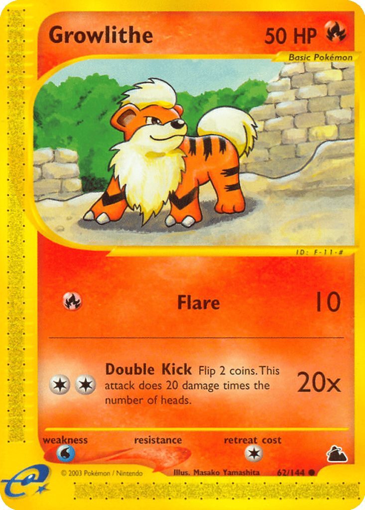 Growlithe card