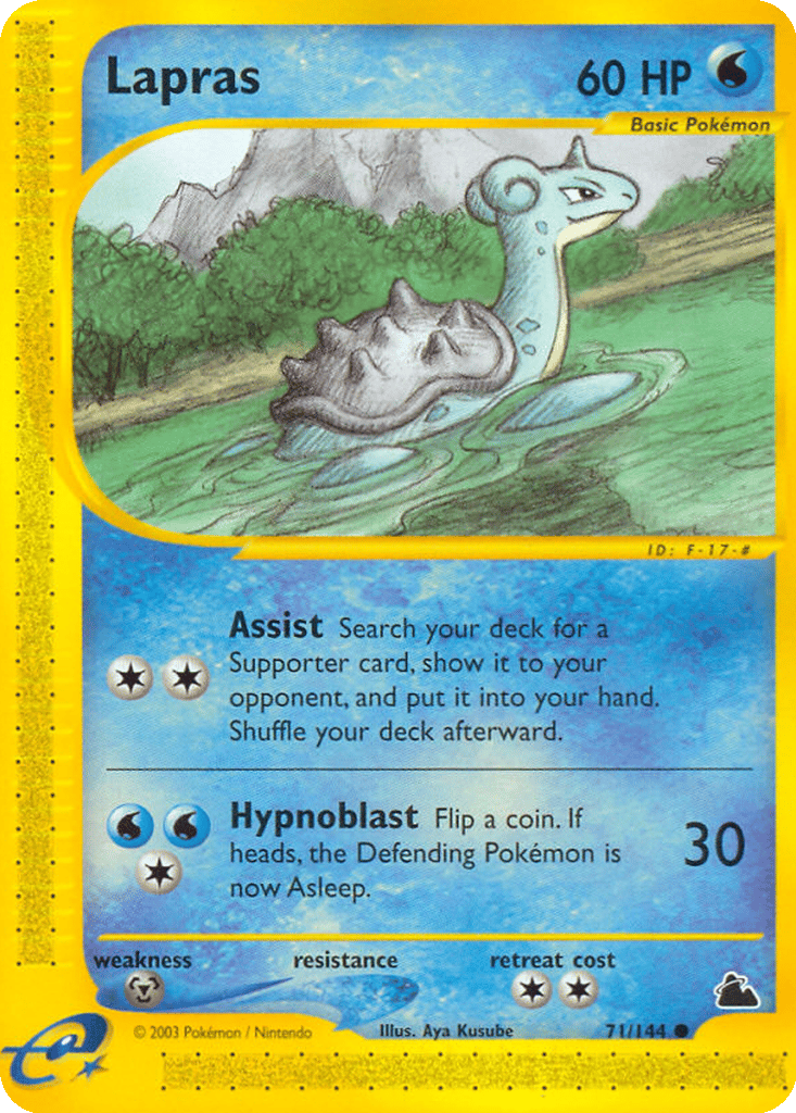 Lapras card