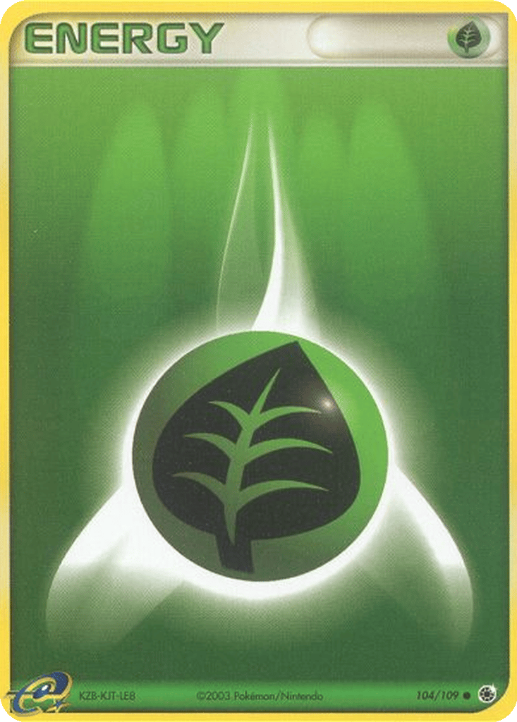 Grass Energy card