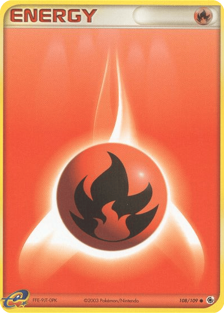 Fire Energy card