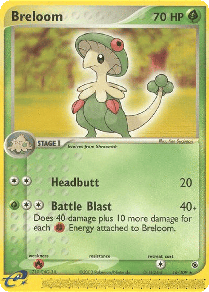 Breloom card