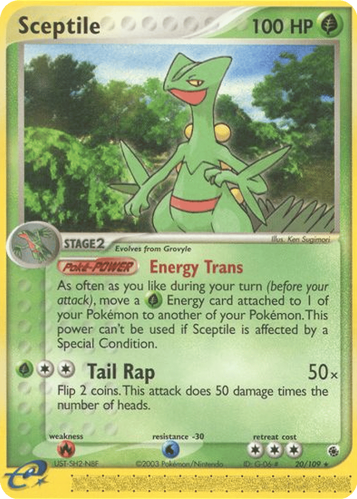 Sceptile card