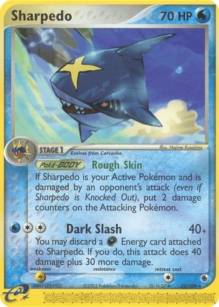 Sharpedo card
