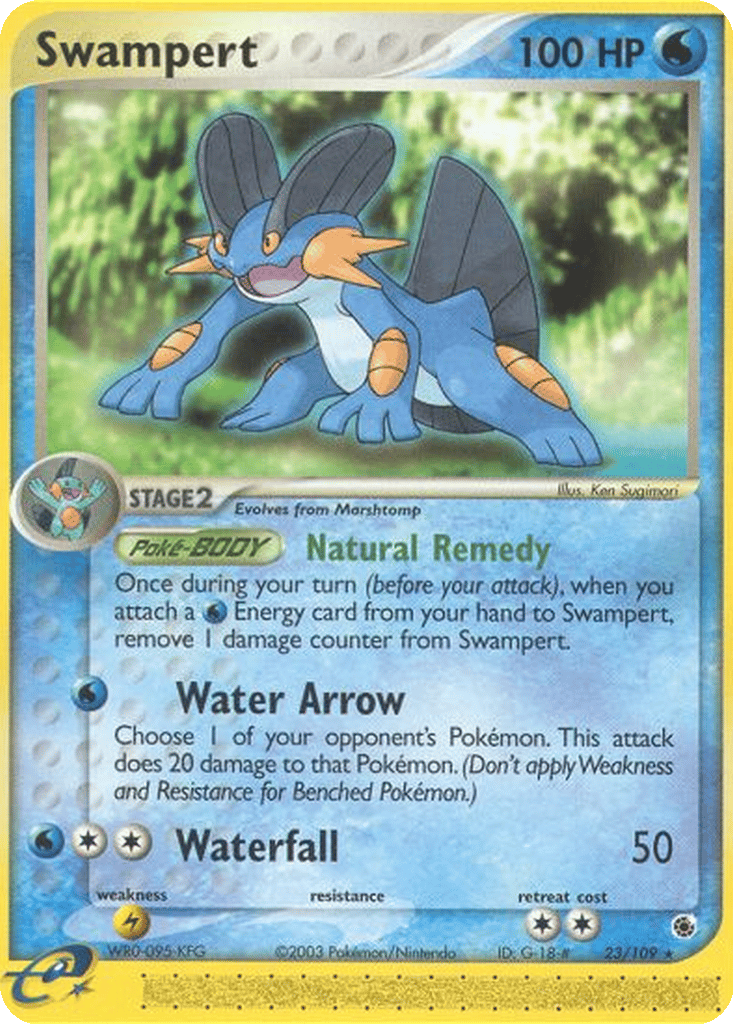Swampert card