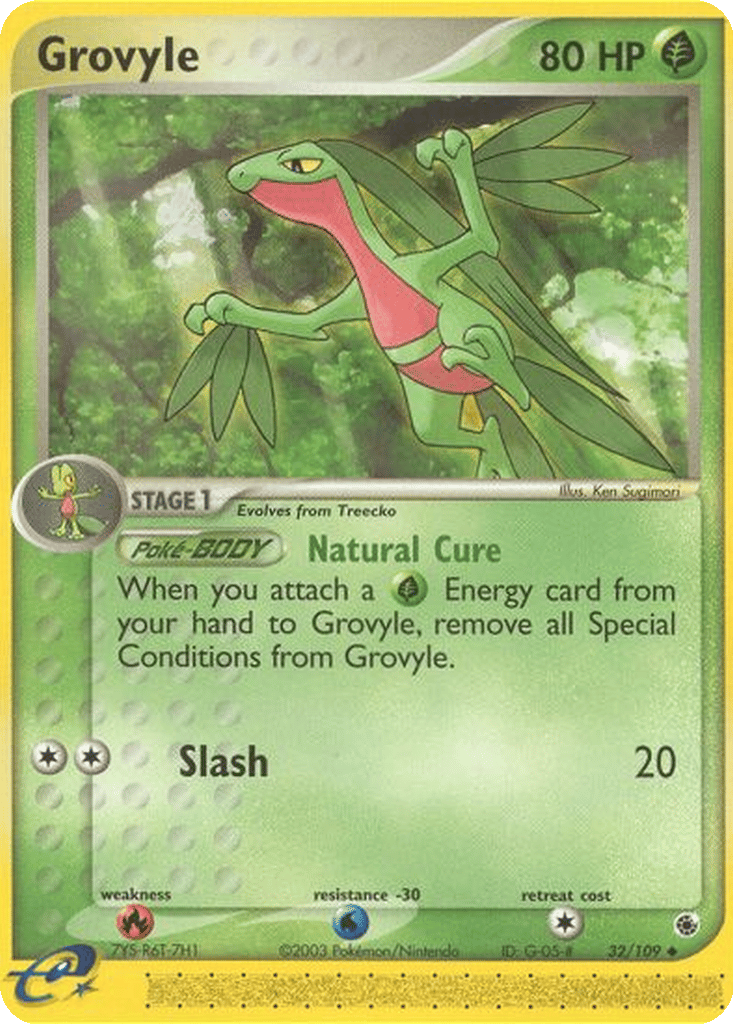 Grovyle card