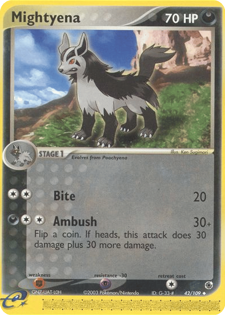 Mightyena card
