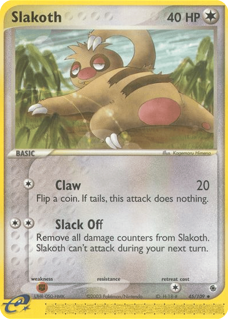Slakoth card