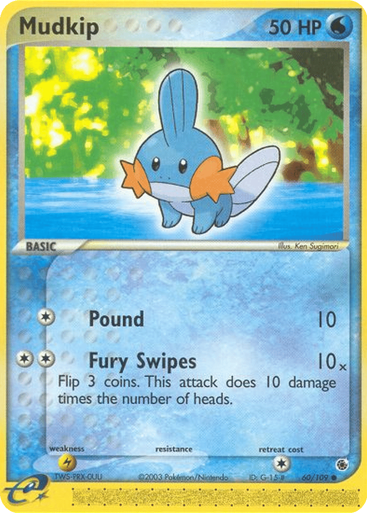 Mudkip card