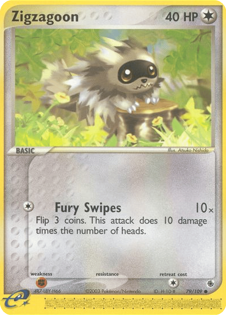 Zigzagoon card