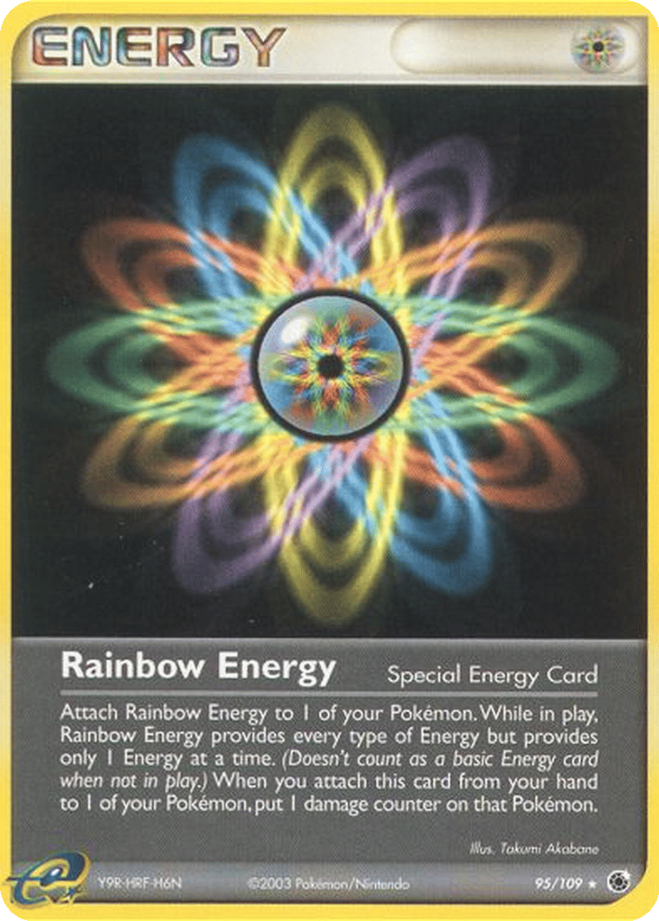 Rainbow Energy card