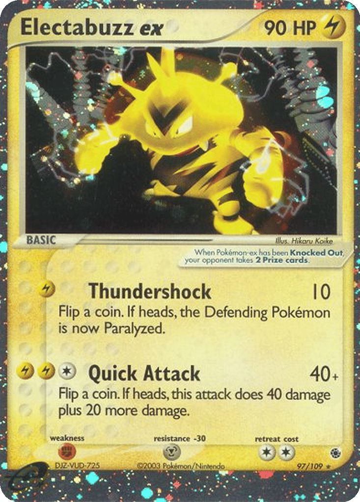 Electabuzz ex card