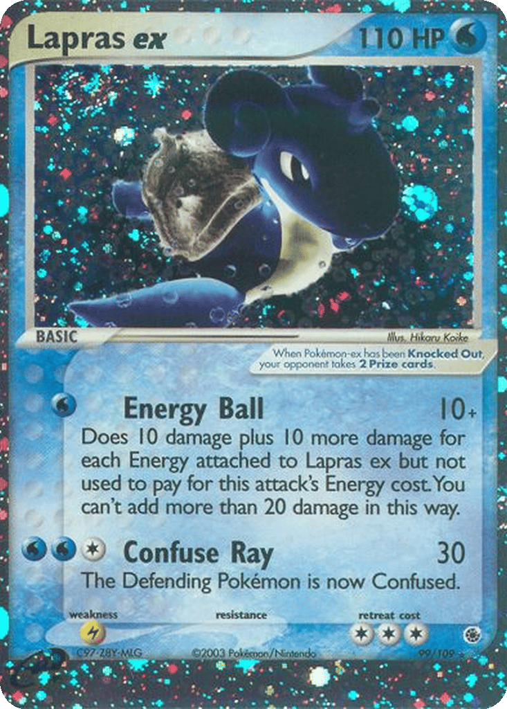 Lapras ex card