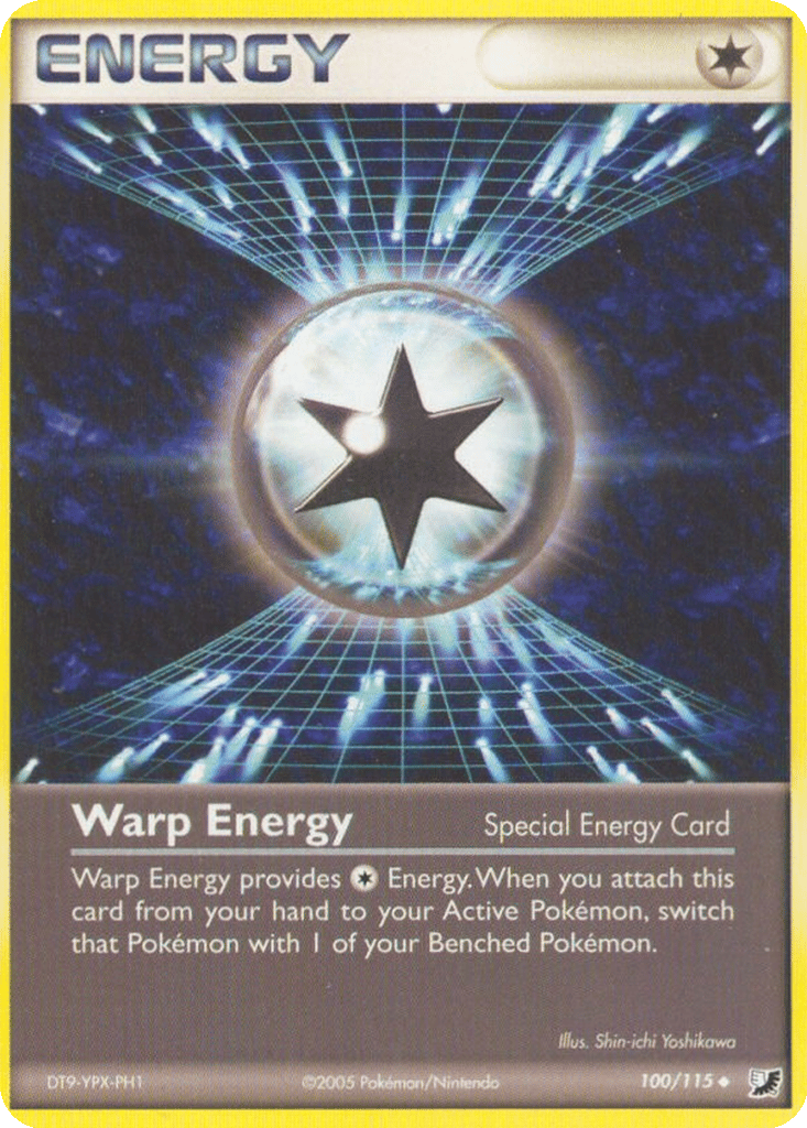 Warp Energy card