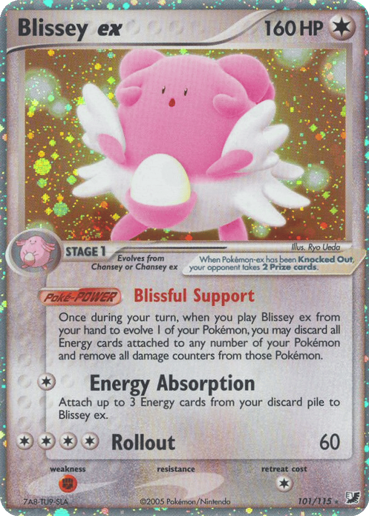Blissey ex card
