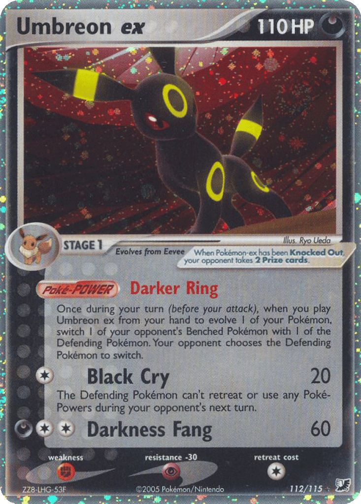 Umbreon ex card