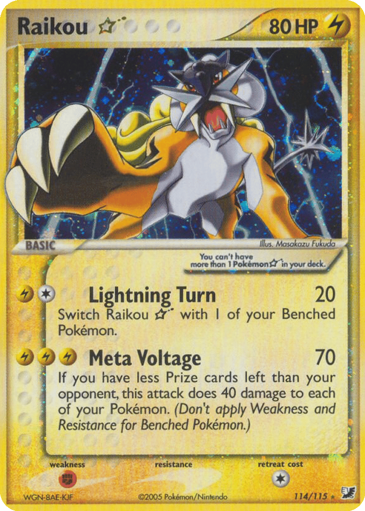 Raikou ☆ card