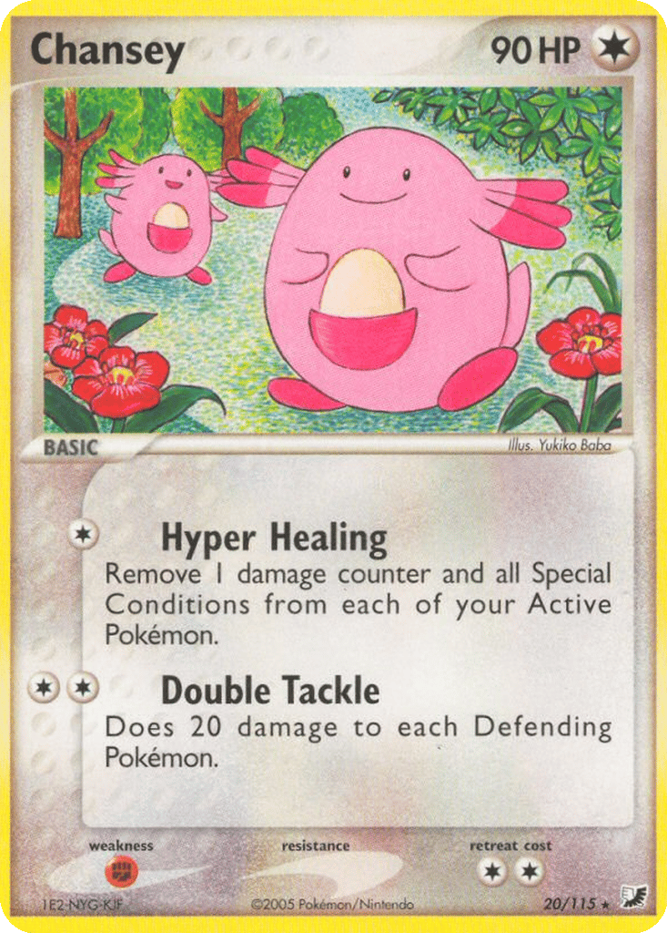 Chansey card