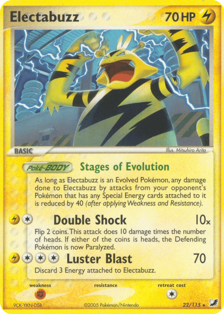 Electabuzz card