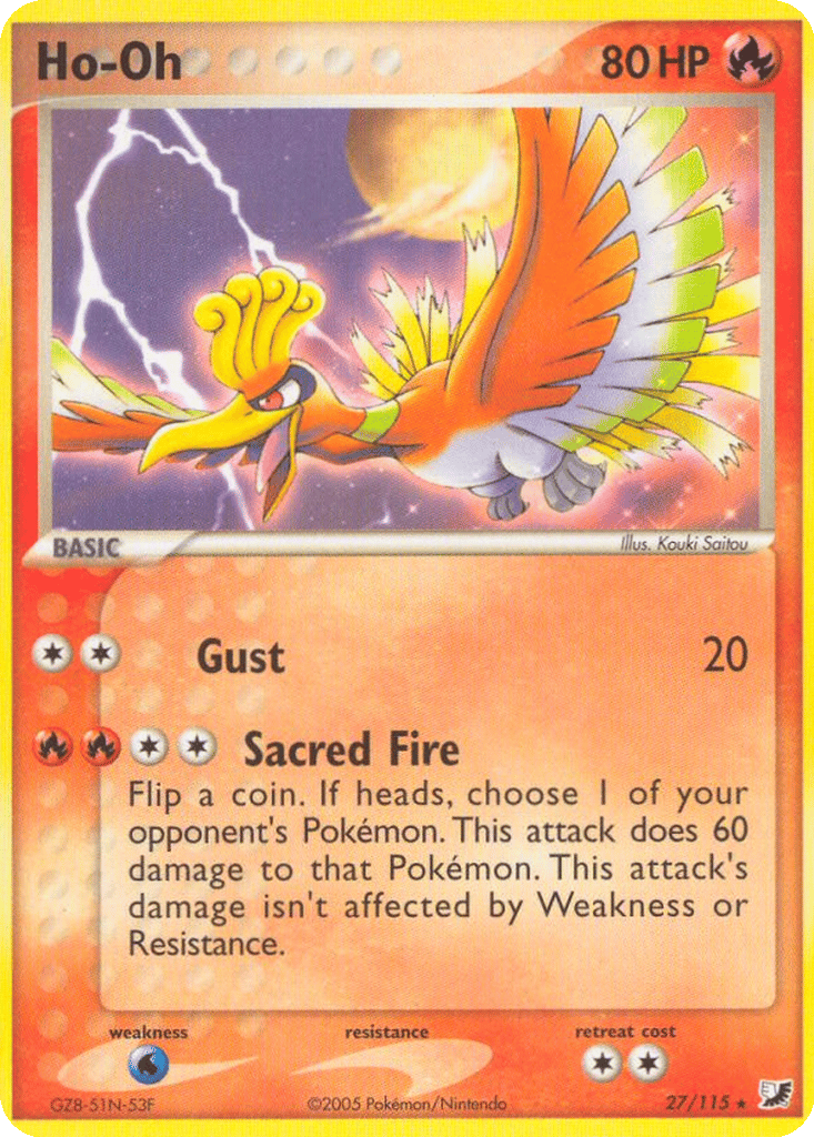 Ho-Oh card