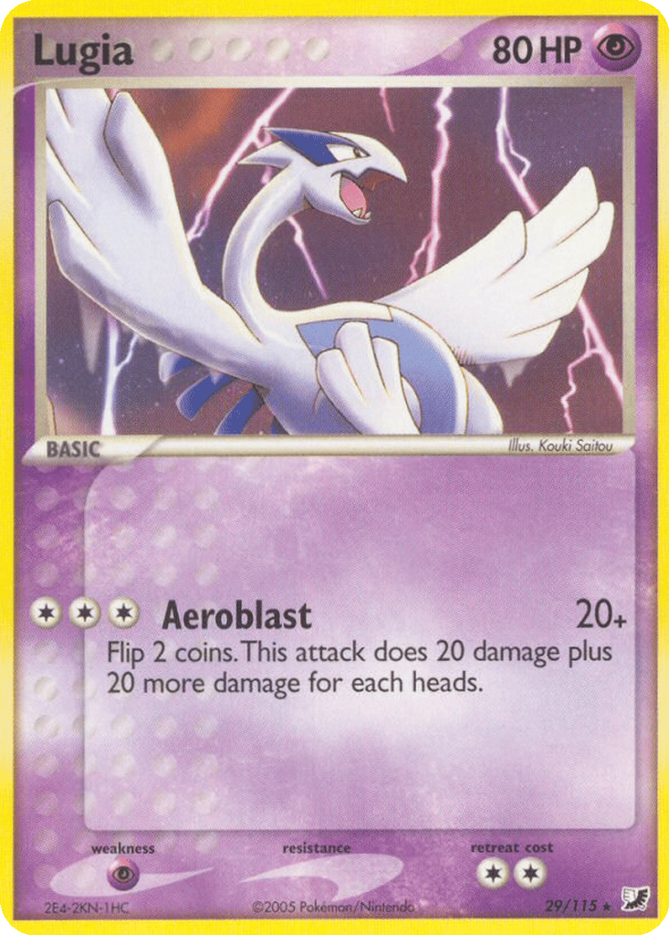 Lugia card