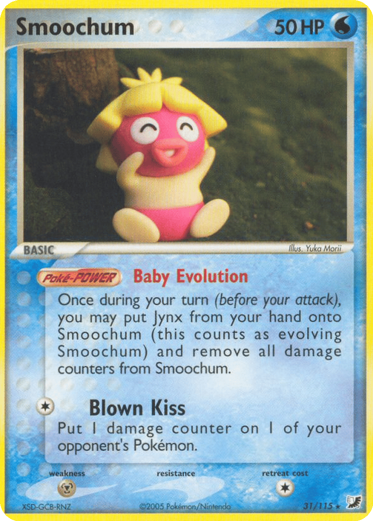Smoochum card