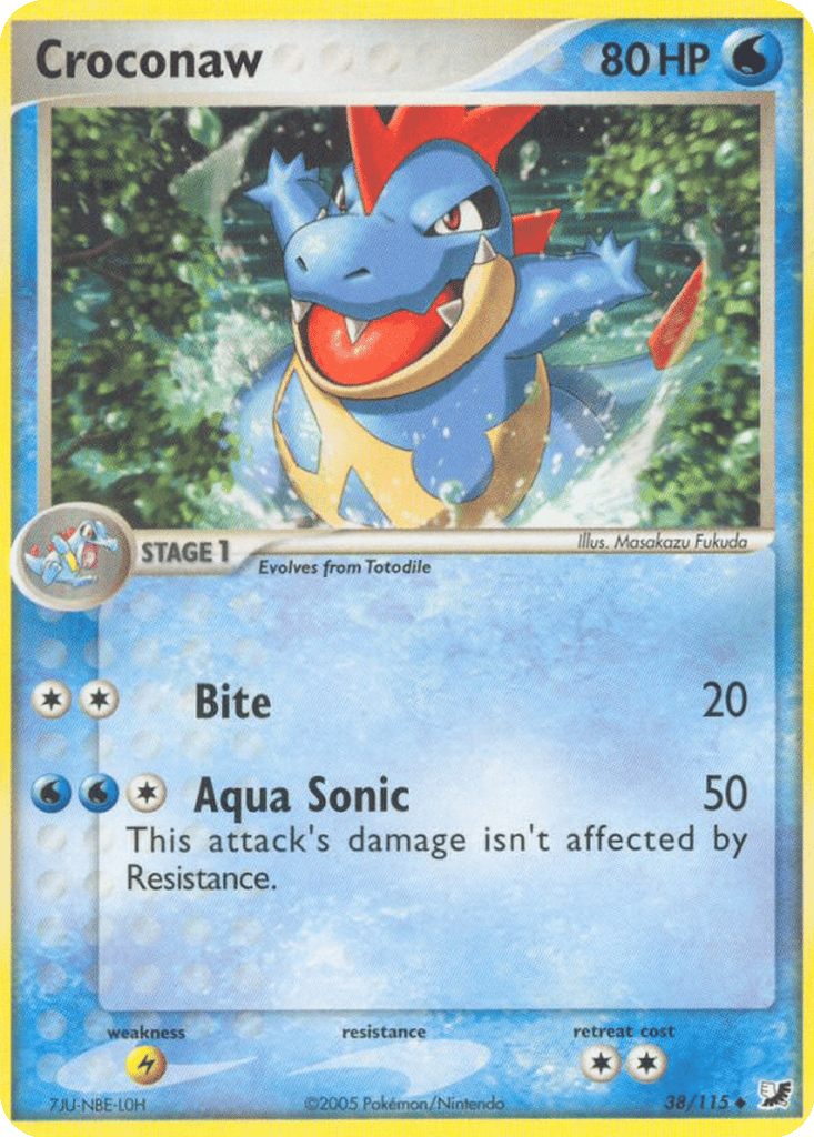 Croconaw card