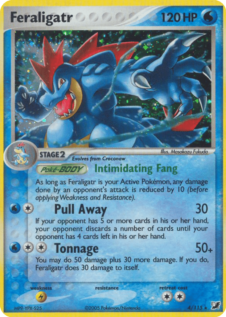 Feraligatr card