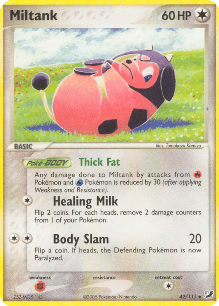 Miltank card