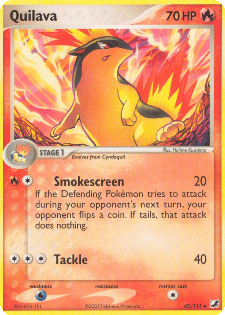 Quilava card