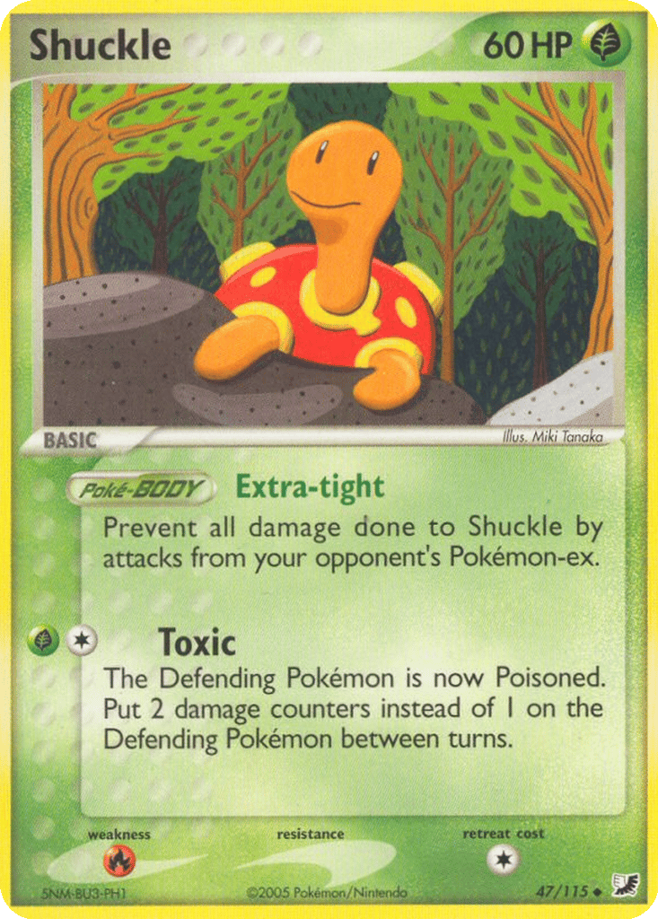 Shuckle card